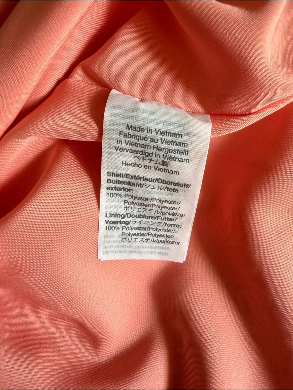 J. Crew Coral Pink Scallop-Edge Spaghetti Strap Camisole
